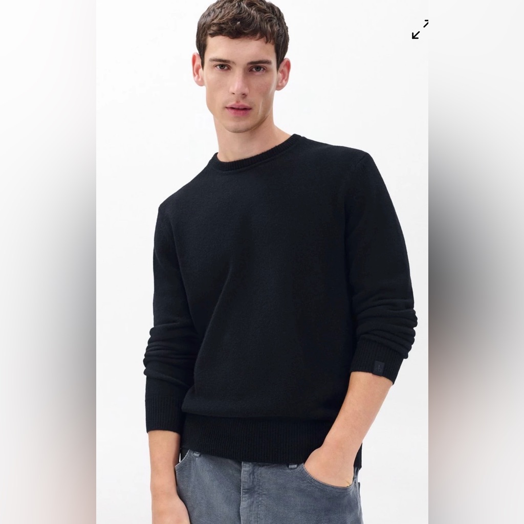 Rag & Bone Menâs Declan Cashmere Sweater 100% Cashmere